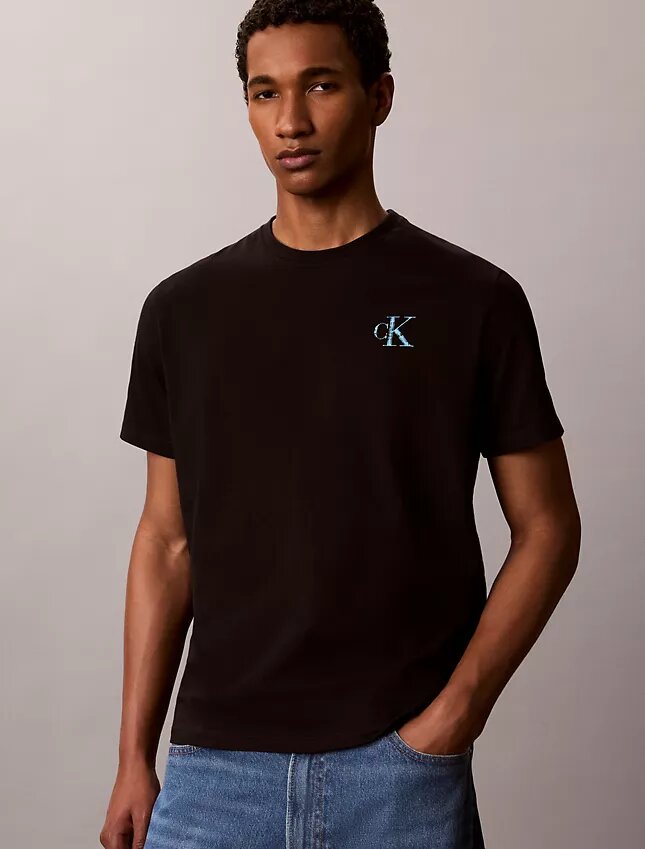 T-shirt con grafica Monologo Brushstroke T-shirt con grafica Monologo Brushstroke
