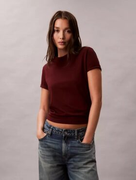 T-shirt con logo d’archivio