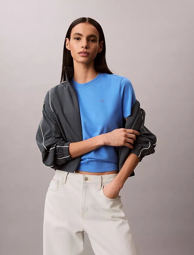 T-shirt con logo d’archivio T-shirt con logo d’archivio