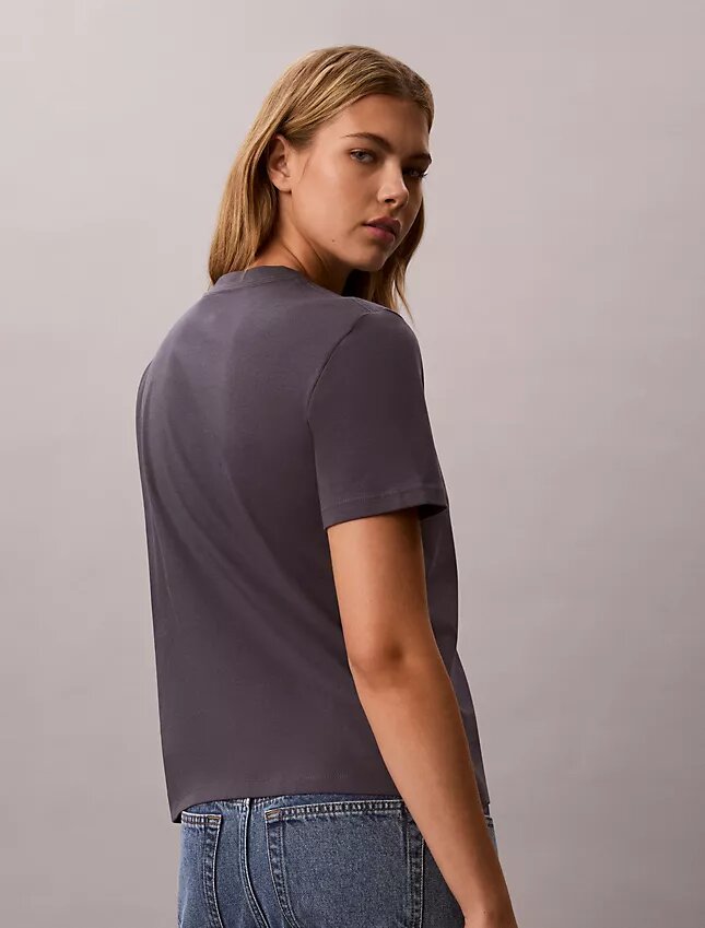 T-shirt con logo grafico a forma di palma T-shirt con logo grafico a forma di palma