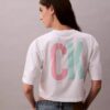 T-shirt corta e comoda Marc Hundley Pride Viva Love T-shirt corta e comoda Marc Hundley Pride Viva Love
