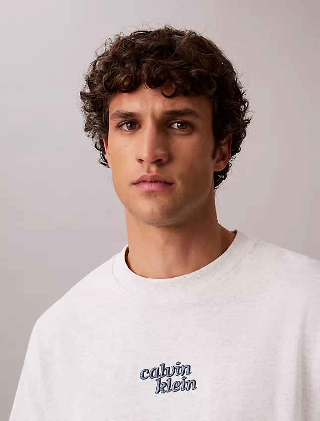 T-shirt dal taglio comodo con logo 1989 ricamato T-shirt dal taglio comodo con logo 1989 ricamato