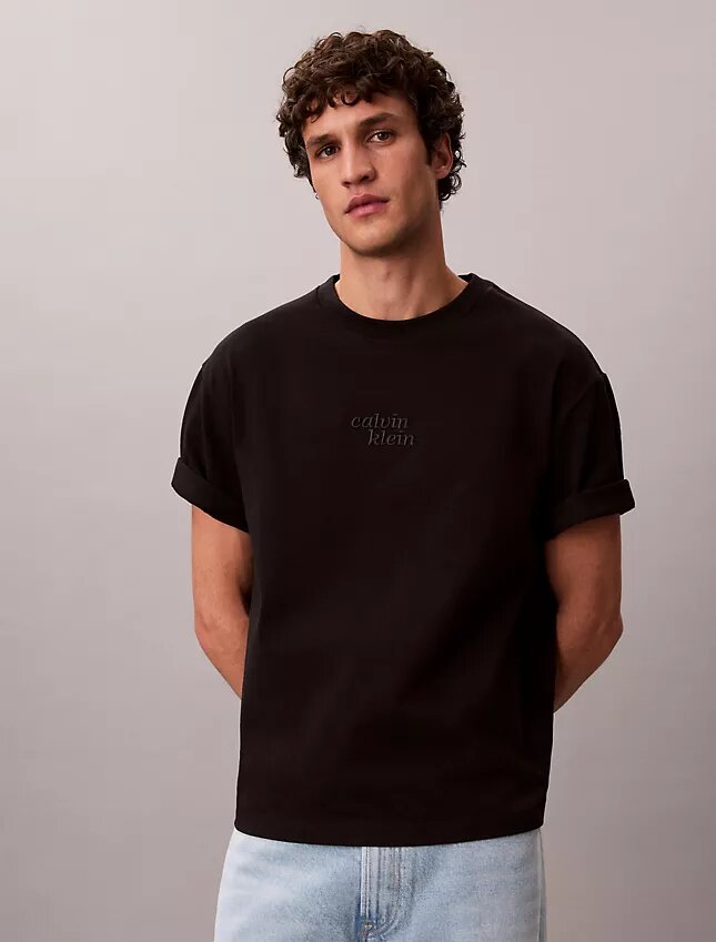 T-shirt dal taglio comodo con logo 1989 ricamato T-shirt dal taglio comodo con logo 1989 ricamato