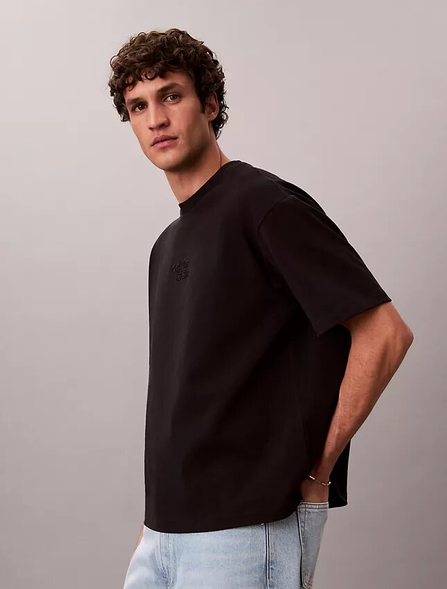 T-shirt dal taglio comodo con logo 1989 ricamato T-shirt dal taglio comodo con logo 1989 ricamato