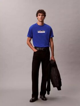 T-shirt dal taglio comodo con logo a blocchi
