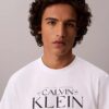 T-shirt dal taglio morbido con grafica del logo T-shirt dal taglio morbido con grafica del logo