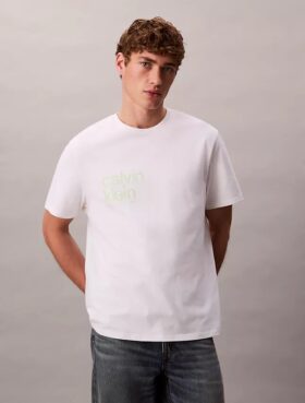 T-shirt dalla linea morbida con grafica circolare