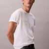 T-shirt dalla linea morbida con grafica circolare T-shirt dalla linea morbida con grafica circolare