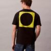T-shirt dalla linea morbida con grafica circolare T-shirt dalla linea morbida con grafica circolare