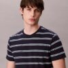 T-shirt girocollo a righe Liquid Touch T-shirt girocollo a righe Liquid Touch