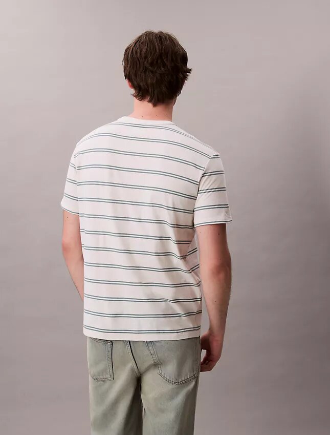 T-shirt girocollo a righe Liquid Touch T-shirt girocollo a righe Liquid Touch