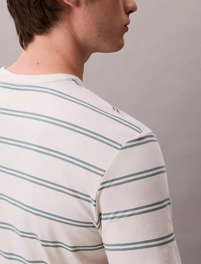 T-shirt girocollo a righe Liquid Touch T-shirt girocollo a righe Liquid Touch