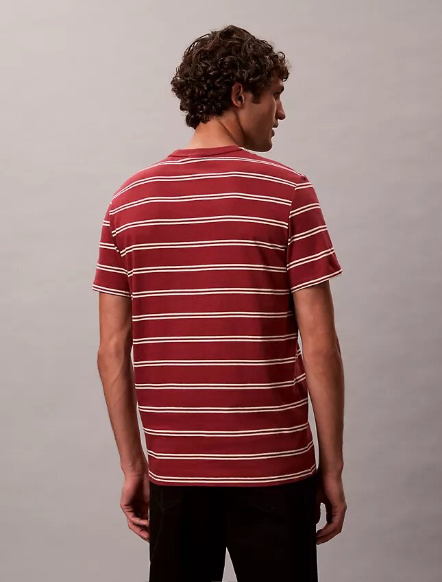 T-shirt girocollo a righe Liquid Touch T-shirt girocollo a righe Liquid Touch