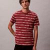 T-shirt girocollo a righe Liquid Touch T-shirt girocollo a righe Liquid Touch