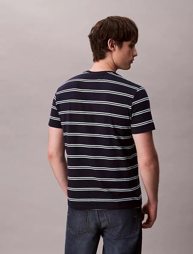 T-shirt girocollo a righe Liquid Touch T-shirt girocollo a righe Liquid Touch