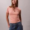 T-shirt girocollo con logo Monogram T-shirt girocollo con logo Monogram