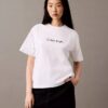 T-shirt girocollo dal taglio ampio con logo standard