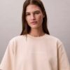 T-shirt girocollo dal taglio ampio con logo standard
