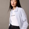 T-shirt girocollo dal taglio ampio con logo standard