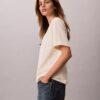 T-shirt girocollo dal taglio ampio con logo standard