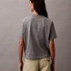 T-shirt girocollo dal taglio ampio con logo standard