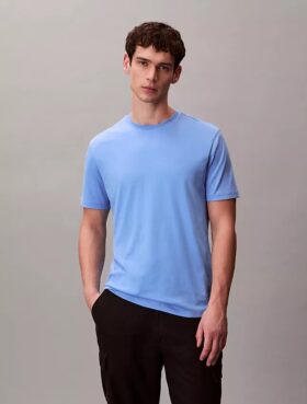 T-shirt girocollo in cotone Supima