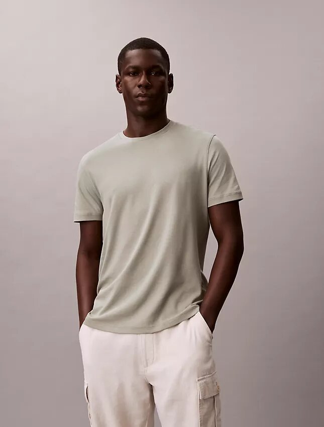 T-shirt girocollo in cotone Supima T-shirt girocollo in cotone Supima