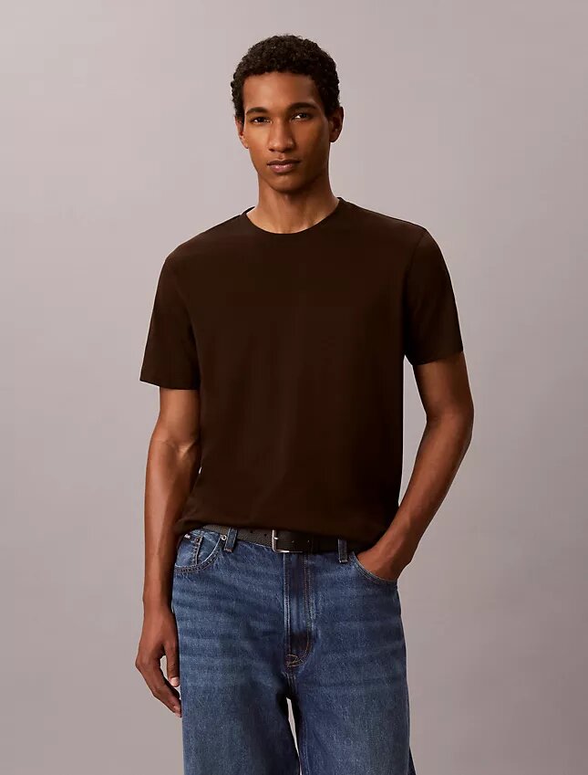 T-shirt girocollo in cotone Supima T-shirt girocollo in cotone Supima