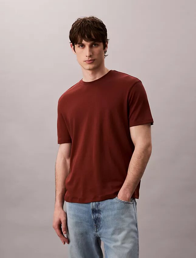 T-shirt girocollo in cotone Supima T-shirt girocollo in cotone Supima
