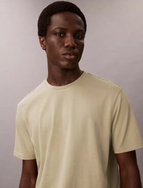 T-shirt girocollo in cotone Supima