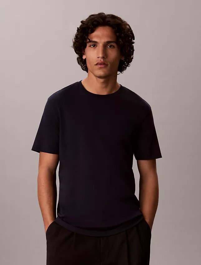 T-shirt girocollo in cotone Supima T-shirt girocollo in cotone Supima