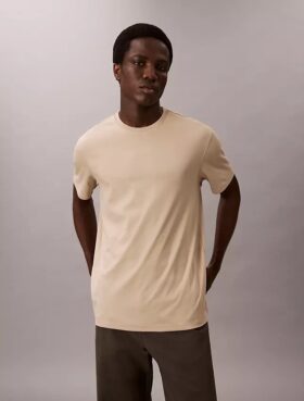 T-shirt girocollo in cotone Supima