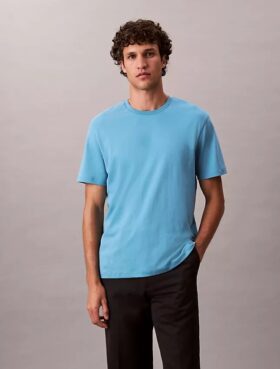 T-shirt girocollo in cotone Supima