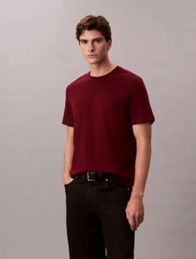 T-shirt girocollo in cotone Supima
