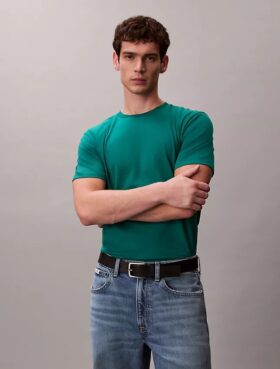 T-shirt girocollo in cotone Supima