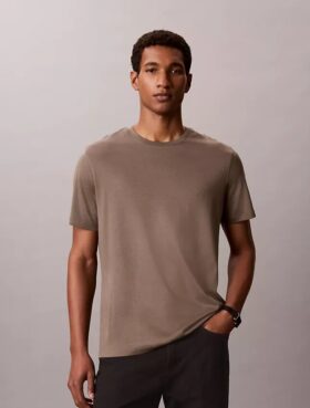 T-shirt girocollo in cotone Supima