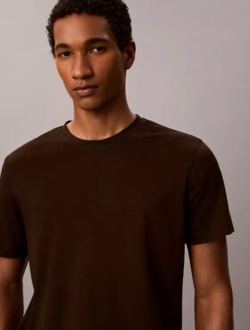 T-shirt girocollo in cotone Supima