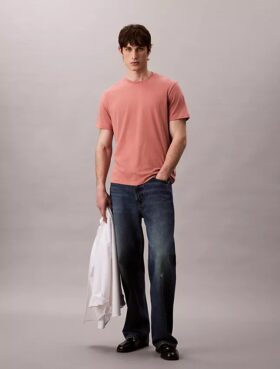 T-shirt girocollo in cotone Supima