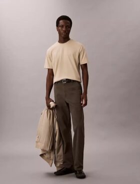 T-shirt girocollo in cotone Supima