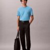 T-shirt girocollo in cotone Supima
