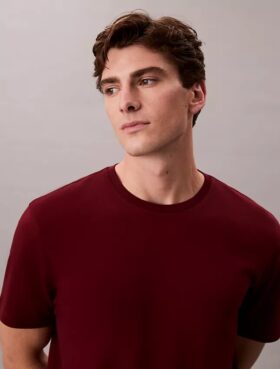 T-shirt girocollo in cotone Supima