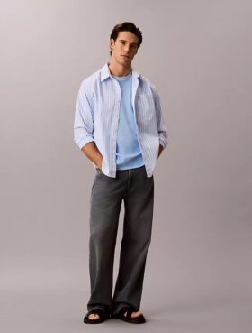 T-shirt girocollo in cotone Supima