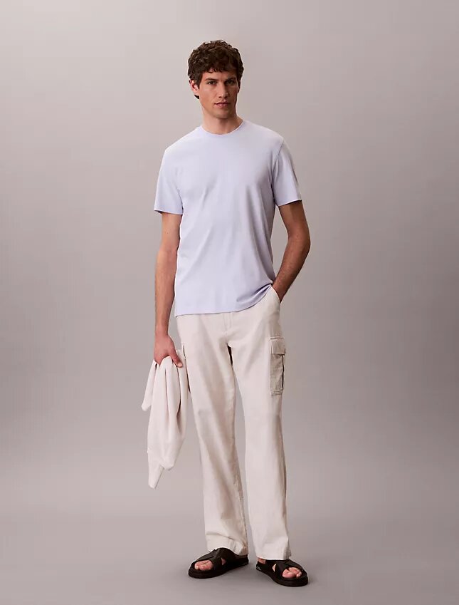 T-shirt girocollo in cotone Supima T-shirt girocollo in cotone Supima