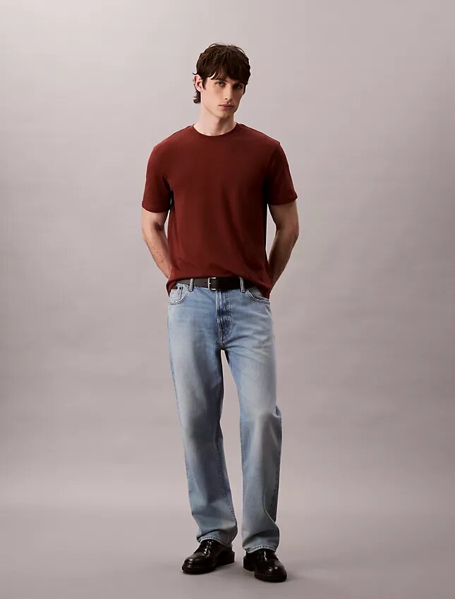 T-shirt girocollo in cotone Supima T-shirt girocollo in cotone Supima