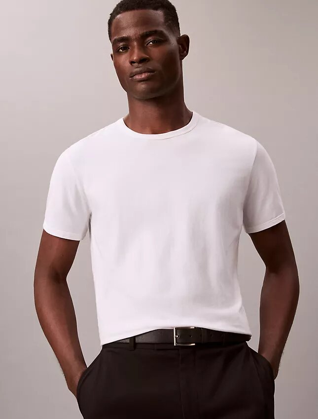 T-shirt girocollo in cotone Supima T-shirt girocollo in cotone Supima