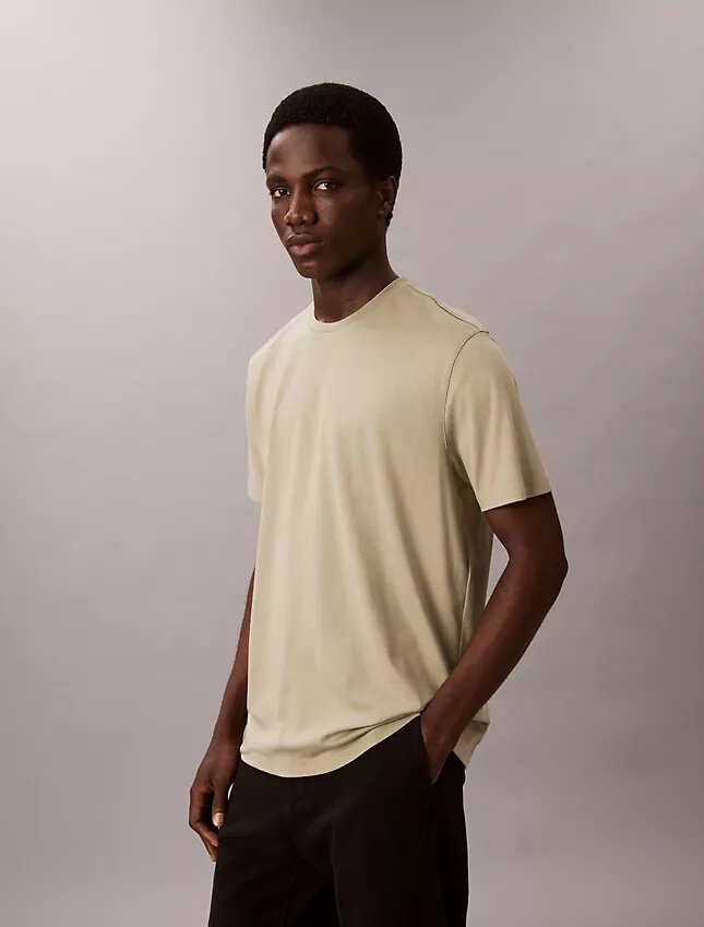 T-shirt girocollo in cotone Supima T-shirt girocollo in cotone Supima
