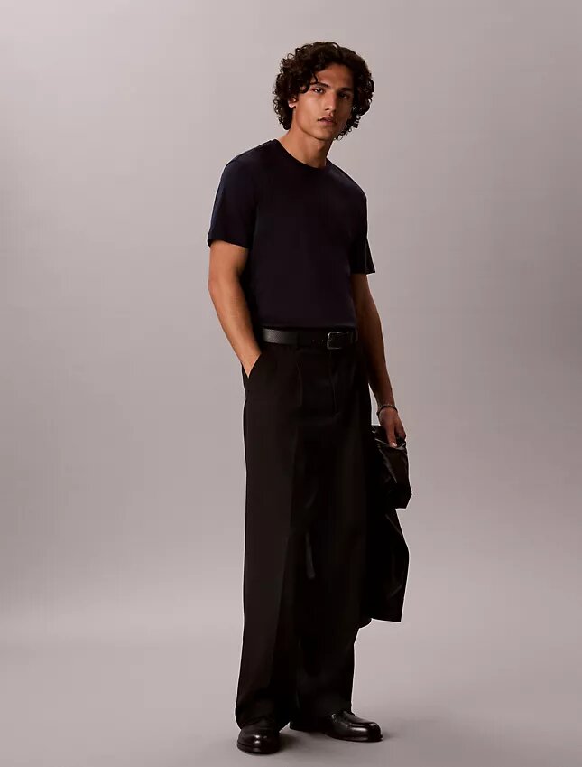 T-shirt girocollo in cotone Supima T-shirt girocollo in cotone Supima