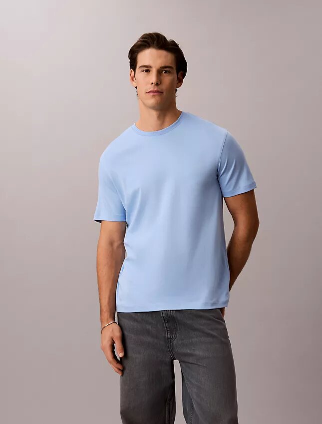 T-shirt girocollo in cotone Supima T-shirt girocollo in cotone Supima