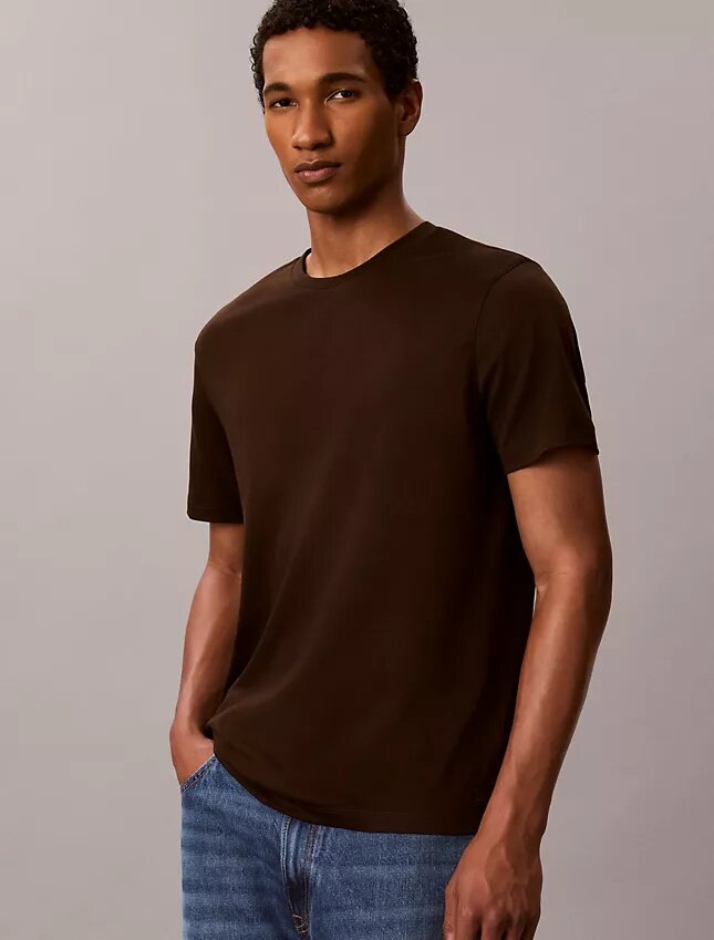 T-shirt girocollo in cotone Supima T-shirt girocollo in cotone Supima
