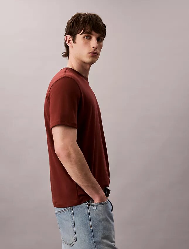 T-shirt girocollo in cotone Supima T-shirt girocollo in cotone Supima